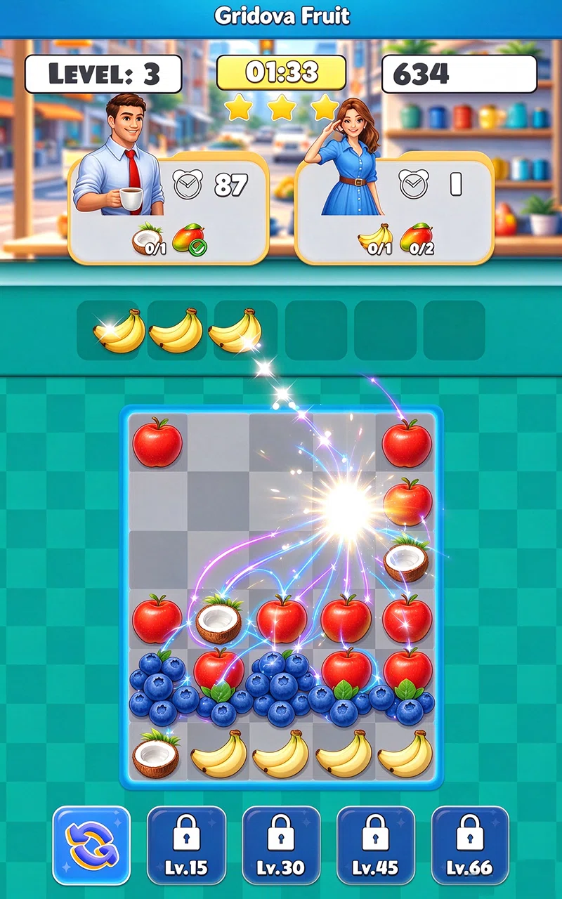 Gridova Fruit combo clear